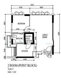 Blk 459 Dew Spring @ Yishun (Yishun), HDB 2 Rooms #598766201